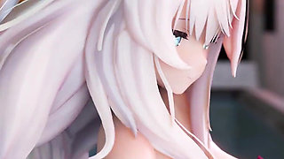 [mmd] Vicious-wigglewiggle Young Girl Bunny Girl Student Dress Miniskirt