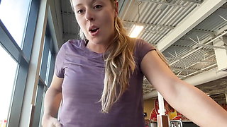 Nadia Foxx Lush! to the Gym and a Drive Thru Omg I Came on the Stairmaster!!