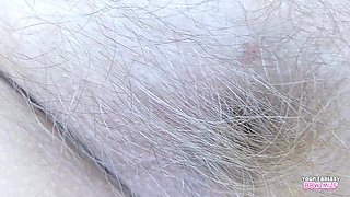 Granny Wants Your Hot Young Cum All Over Her Mature Hairy Pussy