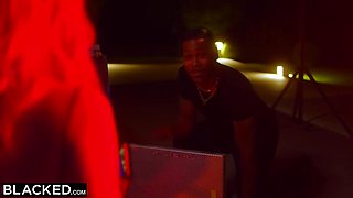 Lika Star And Darrell Deeps In Bbc-hungry Blonde Fucks Dj At Her House Party