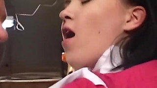 A Young Sasha Knox Takes Him Hard in the Ass Close to the School Bus