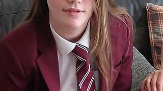 Stepmum Teaches girl To Suck Cock And Swallow