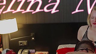 Adelina Noir and Miss Anna Lynx Fisting Pegging and Strapon with Slave_p