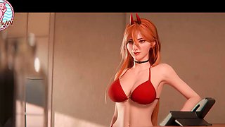 Nim Tans Denji Power Big-Tits Hentai