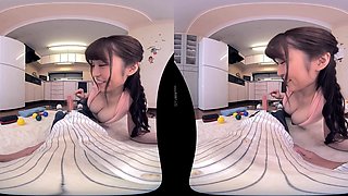 Japanese POV VR Passion Explodes With Student Ecstasy