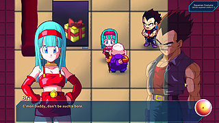 Kame Paradise Multiversex 3 - Grabbing Bulma's Fat Ass