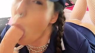Blonde emo amateur solo masturbation