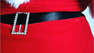 Masturbate to This - Slow Motion of Santas Wifes Big Tits MILF Mature BBW Hairy Pussy Tights Pantyhose Homemade Amateur Asmr