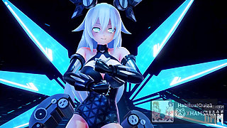 mmd r18 Black Heart in your CPU Black Heart Hyper sex dance public ahegao ntr fuck hard dildo 3d hentai