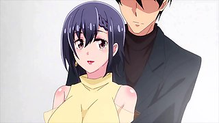 Blow job, creampie, threesome