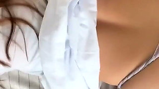My Little Schoolgirl Girlfriend Visits Me at My House in Her School Uniform and Starts to Suck and Fuck Like a Doggy Dog