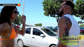 After Picking Up The Actress On The Street In Brazil, He Took Her To His Apartment For A Good Fuck - Mih Ninfetinha