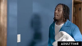 Horny Cheerleader Kimmy Kimm Caught Masturbating and Fucked Hard in Shower by Footballer