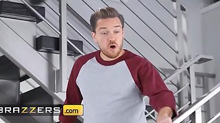 Talented dude joins in a lesbian play and gets blessed with two pussies