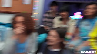 Horny bimbos breathtaking sex movie