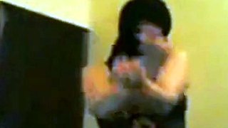 Arab Swiss Amateur Performs a Sexy Dance