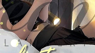 Hot and Horny Long Legs Brunette Nerdy Girl with Glasses Loves to Play with Precum and Making Big Dick Guy on Her Tits