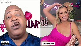 Mrs Englewood Blowjob Creampie with BBC in Hardcore Interracial MILF Fuck