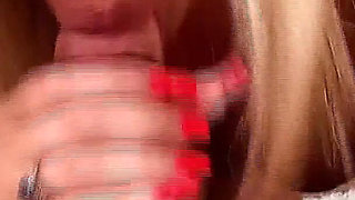 Charming blonde MILF Tara Star POV POV facial blowjob
