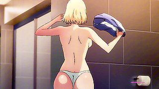 Jin-Woo grips thick ass and fucks Hae-In raw in shower • Solo Levening Anime (Parody)