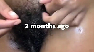 Growing Phase Flashing My Pussy Pulling My Pubic Hairs