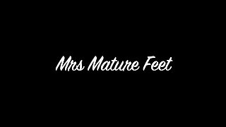 Mrs Mature Feet Gets Her Stinky Sockets Removed 548