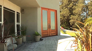 Pussy hungry dykes orally seducing after swimming in the pool