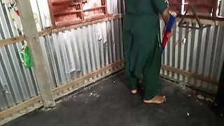 Stepson fucking stepmom village at home