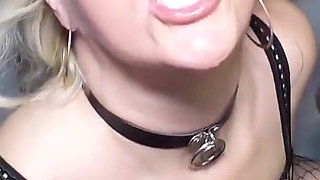 Horny teen Beth Adams and Sub Lisa give a small private event for loyal users - Bukkake party