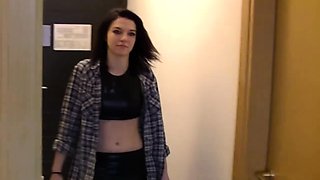 Amateur Russian Brunette on Webcam More webcamgirls