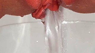 Amateur MILF Toilet Piss Closeup. Various Scenes.