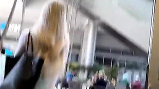 Doe eyed blonde amateur gives an amazing POV blowjob