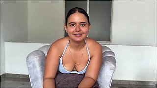 Hot stepsister fresh from the gym wants some cock