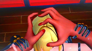 Zenless Zone Zero - Evelyn’s Pussy Filled with Cum in Horny Sex Scene - 3D Hentai Animations