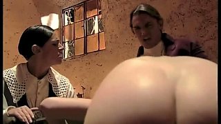 Brunette MILF Julia Crow Dominated in Cage - Anal & Blowjob Submission by Andrea Moranty