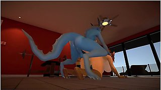 H0rs3 Furry Animation - Furry Dragon Futa And Hot Furry Beauty