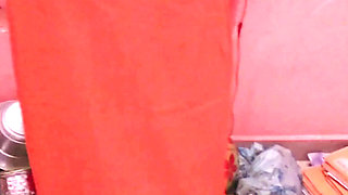 Desi Tamil House Maid in Petticoat Bra Cleaning Tease & Wild Reverse Cowgirl Ride on Owner! Indianhotwifex
