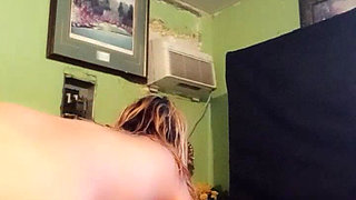 Freshly Bathed with Her Toy