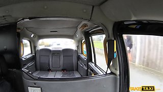 Faux taxi - we make a glorious sextape for her spouse to love