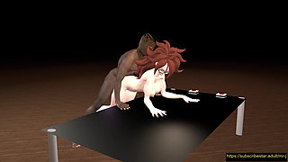 Android 21 Tries Doggy Position to Feel More Human