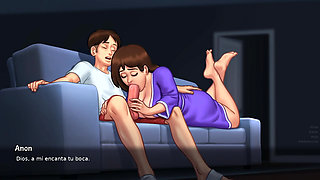 It's Time to Fuck Your Stepmom Heart - Summertime Saga