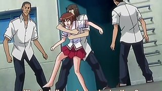 Slutty student seduce her groupmate for a sex but she didn't expect that headmaster will join for threesome...