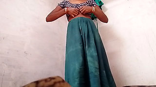 Desi Horny and Lusty Bihar Village Bhabhi with a dark pink wide-open pussy masturbating