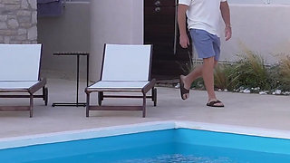 Poolside Desire - Caroline De Jaie