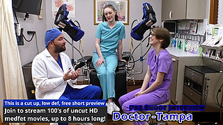 Dr Tampa - Luci Starr's 1st Gyno Exam