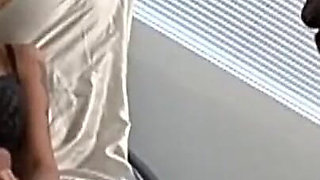 She Rides a Huge and Wild Black Cock Like a Cowgirl