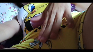 Girl Gets Fucked by Her Dildo