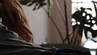 Big Ass Gamer Girl Plays on a Hot Summer Day