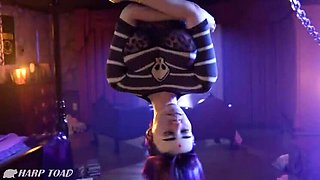 HarpToad 3D Hentai: Raven Gets Anal Creampie from Were-Beast Big Cock