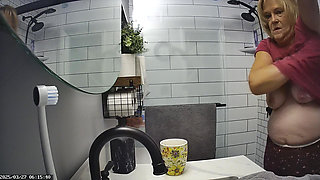 Mrs. Joanne Tanner a Real Public Schoolteacher Flashing Her Big Natural Tits